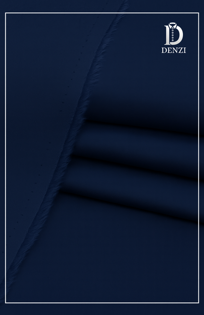 Unstitched Cotton Fabric- Navy Blue